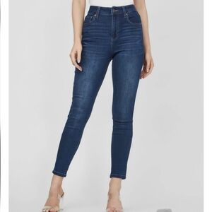 Guess Jeans Tamara $80 Mid Rise Skinny Jeans Denim Pants Slim Fit 34 Stretch